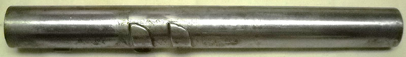 detail, top of Steyr M1912 barrel with locking lugs